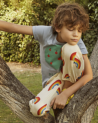 Nadadelazos T-shirt Plant a Tree - Blu Cielo - 100% jersey di Cotone bio T-Shirt e Canotte