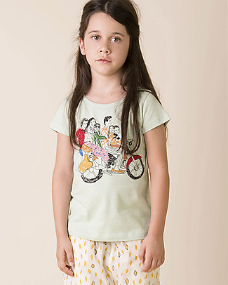 Nadadelazos T-shirt Sei in Motocicletta - 100% jersey di cotone bio T-Shirt e Canotte