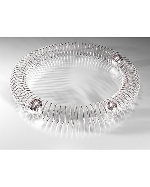 Naef Spiele Gioco Ottico Rilassante - Anello a molla con Tre Sfere - Vibi Giochi Montessoriani