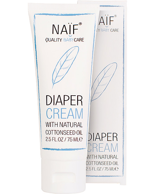 NAIF Baby Care Crema Naturale per il Cambio - Senza SLS/SLES, Parabeni, Oli Minerali o PEG Crema Cambio Pannolino