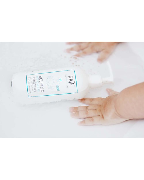 NAIF Baby Care Helping Hand Wash, Sapone Mani - Senza SLS/SLES, Parabeni, Oli Minerali o PEG Bagno Doccia Shampoo