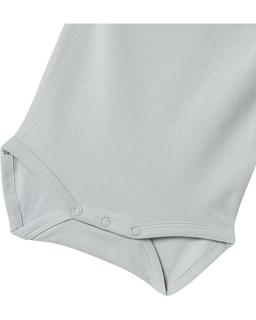 Name it Body Maniche Corte - Pearl Blue - Cotone Bio Body Manica Corta