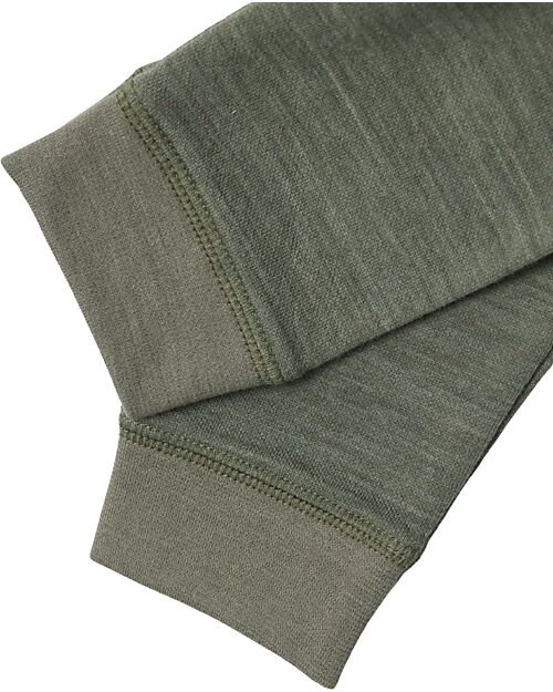 Name it Calzamaglia - Grigio (Mulled Basil) - Lana Merino e Cotone Pantaloni Lunghi