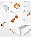 Name it Confezione da 2 Body a Maniche Corte - Bright White - Animal - Cotone Bio Body Manica Corta