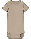 Name it Confezione da 2 Body a Maniche Corte - Bright White - Animal - Cotone Bio Body Manica Corta