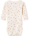 Name it Confezione da 2 Body a Maniche Lunghe - Buttercream - Heart - Cotone Bio Body Manica Lunga