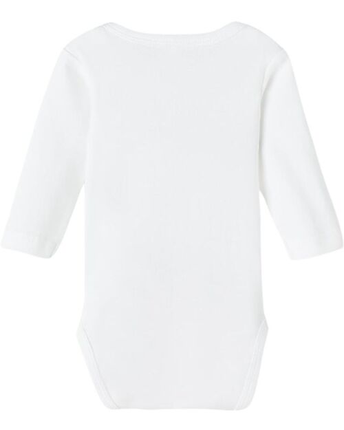 Name it Confezione da 2 Body Kimono a Maniche Lunghe - Rainy Day - Ape - Cotone Bio
 Body Manica Lunga