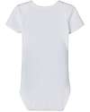 Name it Confezione da 3 Body Manica Corta - Bianco con Elefantino Singolo/Grigio/Bianco con Fantasia Elefantini - Cotone Biologico Body Manica Corta