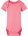 Name it Confezione da 3 Body - Manica Corta - Camellia Rose - Cotone Organico Body Manica Corta