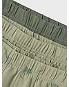 Name it Confezione da 3 Boxer - Verde Agave - Dinosauri - Cotone Bio Slip