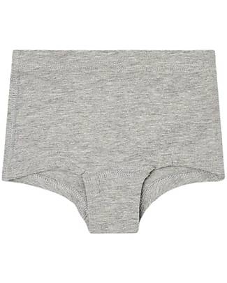 Name it Confezione da 3 Slip - Rosa Cipira/Grigio/ Rosa Cipria con Fantasia a Cuori - Cotone Bio Slip