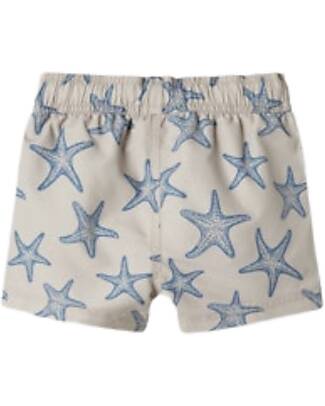 Name it Costume Pantaloncino - Stelle Marine - Panna Boxer Mare
