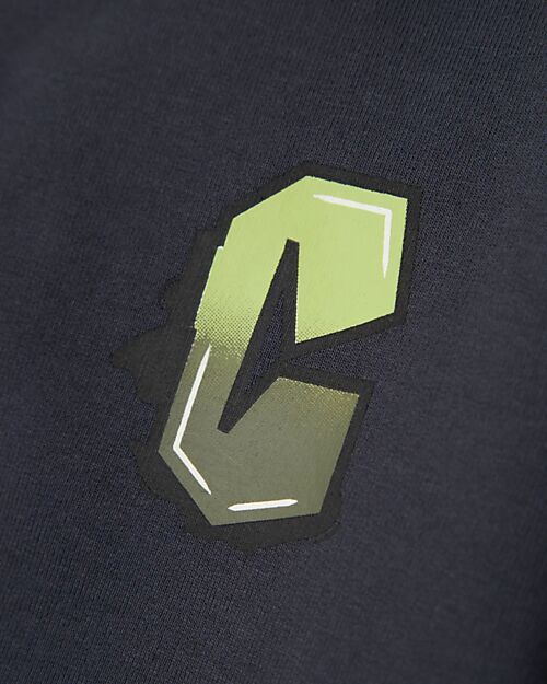 Name it Felpa a Maniche Lunghe - Blu (India Ink) - 100% Cotone Organico Felpe