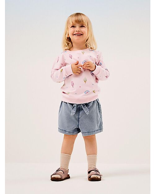 Name it Felpa - Arcobaleno - Parfait Pink - Cotone Bio
 Felpe