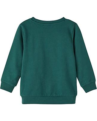 Name it Felpa Bimbo - Verde - 100% Cotone Felpe