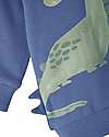 Name it Felpa Dinosauro - Blu Bijou - Cotone Organico Felpe