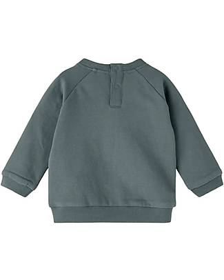 Name it Felpa Orsetto - Verde - Cotone Bio Felpe