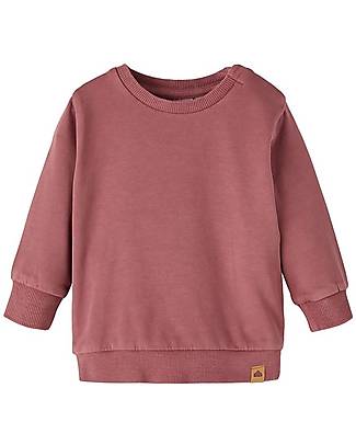 Name it Felpa - Terracotta - Cotone Organico Felpe