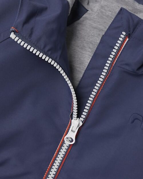 Name it Giacca Antivento con Zip - Blu - Tasche Laterali Giacche