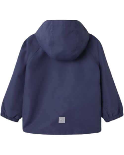 Name it Giacca Antivento con Zip - Blu - Tasche Laterali Giacche