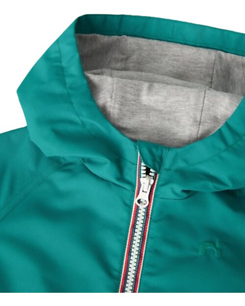 Name it Giacca Antivento con Zip - Verde - Tasche Laterali Giacche