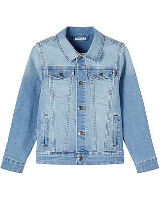 Name it Giubbotto di Jeans - Cotone - con Colletto e Bottoni Giacche