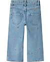 Name it Jeans a Palazzo - Denim Chiaro - Fiori - 100% Cotone Jeans