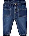 Name it Jeans Baggy Fit - Medium Blue Denim - con Tasche Frontali Jeans