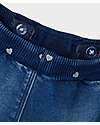 Name it Jeans con Coulisse - Medium Blue Denim - Cuori - Cotone Bio Jeans