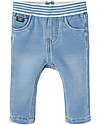 Name it Jeans con Elastico in Vita - Azzurro - con Morbido Cotone Denim Felpato Jeans