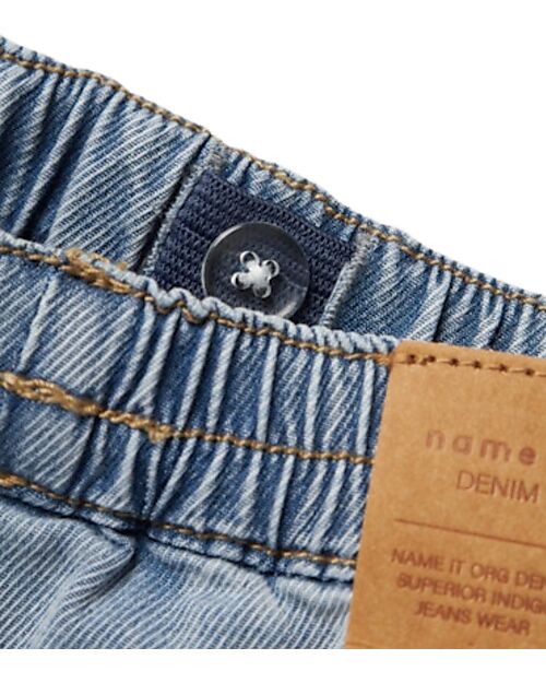 Name it Jeans con Elastico in Vita - Lavaggio Chiaro Jeans