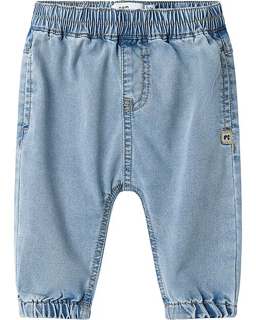 Name it Jeans con Elastico in Vita - Lavaggio Chiaro Jeans