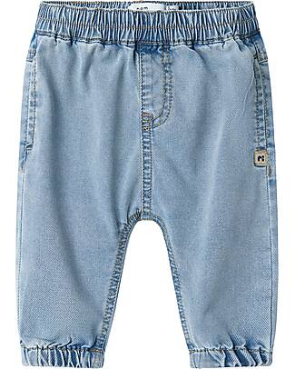 Name it Jeans con Elastico in Vita - Lavaggio Chiaro Jeans