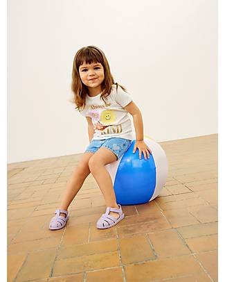 Name it Jeans Corti con Cuori - Lavaggio Chiaro - 100% Cotone Pantaloni Corti