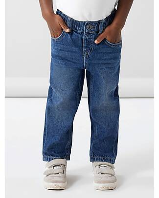 Name it Jeans Slim Fit - Dark Blue Denim - Vita Elasticizzata Jeans