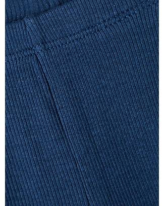 Name it Leggings Elasticizzati - Blu - Cotone Biologico Leggings