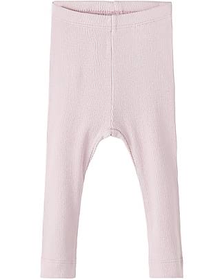 Name it Leggings Elasticizzati - Rosa Chiaro - Cotone Biologico Leggings