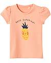Name it Maglia Hello Sunshine - Albicocca - Cotone T-shirt