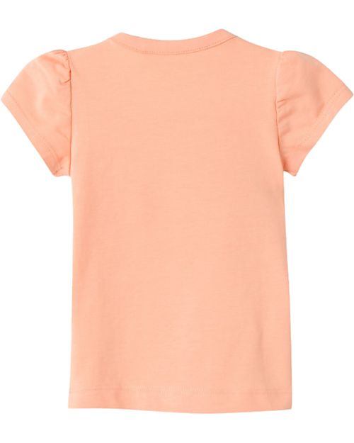 Name it Maglia Hello Sunshine - Albicocca - Cotone T-shirt