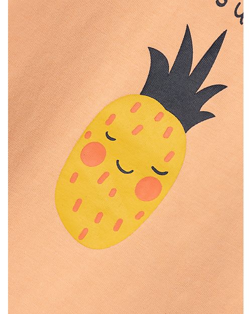 Name it Maglia Hello Sunshine - Albicocca - Cotone T-shirt