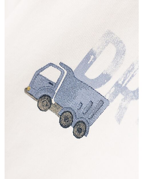 Name it Maglia Manica Lunga - Bianco- Chiusura Con Bottoni Maglie Manica Lunga