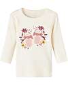 Name it Maglia Manica Lunga con Stampa - Buttercream - Cotone Bio Maglie Manica Lunga