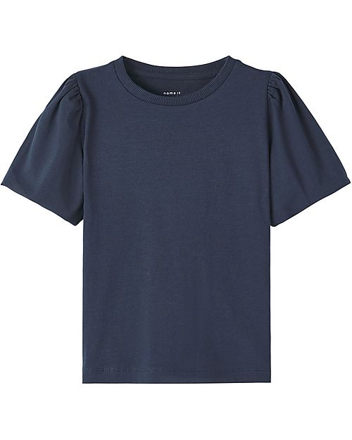 Name it Maglia Maniche a Sbuffo - Dark Sapphire - Cotone T-shirt