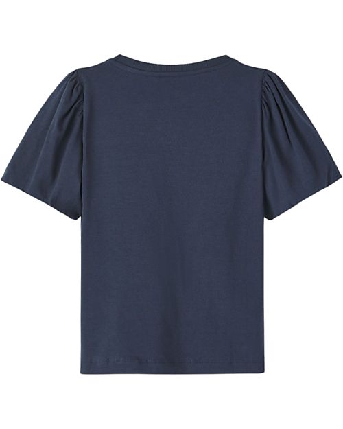 Name it Maglia Maniche a Sbuffo - Dark Sapphire - Cotone T-shirt