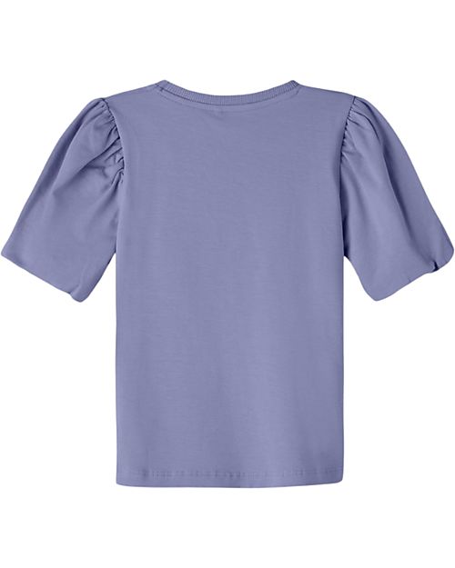 Name it Maglia Maniche a Sbuffo - Persian Violet - Cotone T-shirt