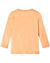 Name it Maglia Maniche Lunghe - Arancione - 100% Cotone Bio Maglie Manica Lunga