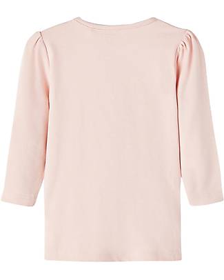 Name it Maglia Maniche Lunghe Arcobaleno - Rosa - Cotone Bio Maglie Manica Lunga