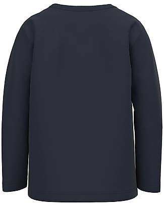 Name it Maglia Maniche Lunghe Bimbo - Nero - 100% Cotone Organico Maglie Manica Lunga