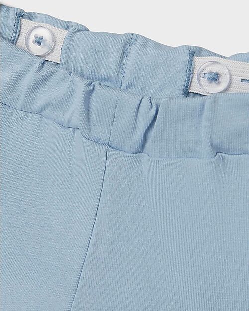 Name it Pantaloncini Corti con Coulisse - Chambray Blue - Best Friends - Cotone Bio
 Pantaloni Corti