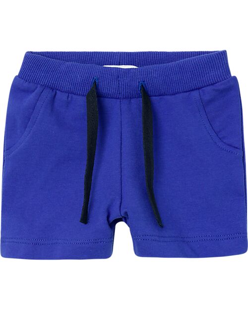 Name it Pantaloncini Corti con Coulisse - Clematis Blue - Cotone Bio
 Pantaloni Corti